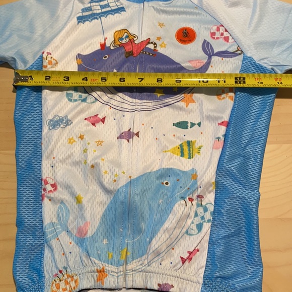 Girls Padded Bike Outfit Size M - Picture 12 of 15